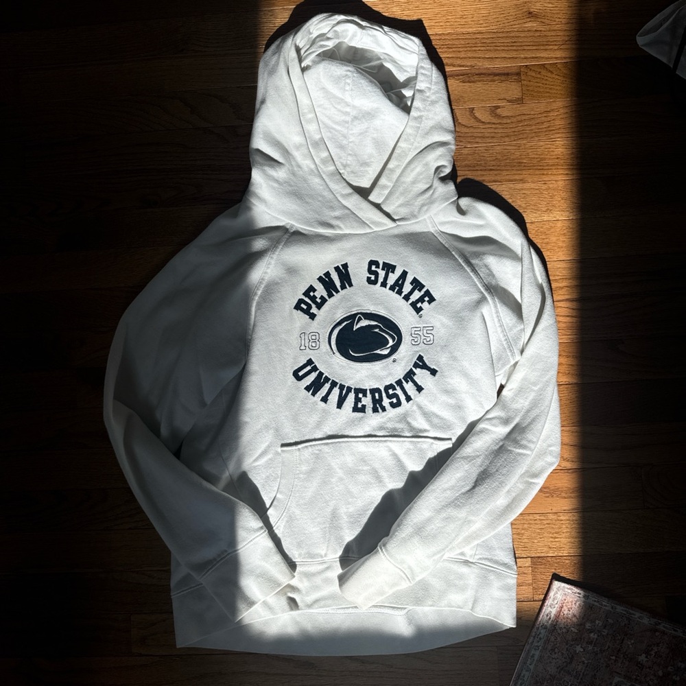 Penn State University White Hoodie